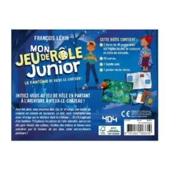 Mon Jeu De Rôle Junior - Le Fantôme De Vieux-Château - 404 Éditions -Les Amis Ludiques Soldes 404 editions mon jeu de role junior le fantome de vieux chateau 9791032403310 1