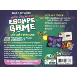 Mon Premier Escape Game : La Forêt Magique - 404 Éditions -Les Amis Ludiques Soldes 404 editions mon premier escape game la foret magique 9791032403303 1