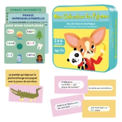 Mon Chihuahua En Pyjama - Aritma -Les Amis Ludiques Soldes aritma mon chihuahua en pyjama 3770028462032 3