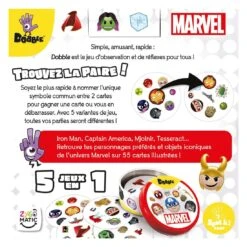 ASMODEE Dobble : Marvel Emoji - Eco Sleeve - Asmodée 14 ASMODEE Dobble : Marvel Emoji - Eco Sleeve - Asmodée -Les Amis Ludiques Soldes asmodee dobble marvel emoji eco sleeve 3558380108771 5