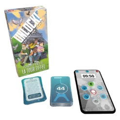 ASMODEE Unlock ! Escape Geeks Le Jeu - Echappez Vous De La Tour Eiffel - Asmodée -Les Amis Ludiques Soldes asmodee unlock escape geeks le jeu echappez vous de la tour eiffel 3558380095460 3