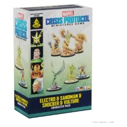 Marvel Crisis Protocol: Electro & Sandman & Shocker & Vulture - Atomic Mass Games
