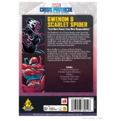 Marvel Crisis Protocol: Gwenom & Scarlet Spider - Atomic Mass Games -Les Amis Ludiques Soldes atomic mass games marvel crisis protocol gwenom scarlet spider 841333124953 1