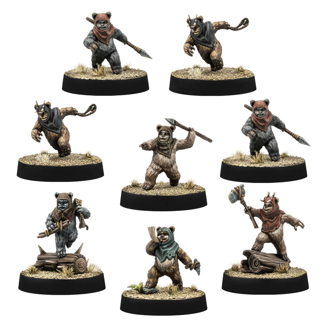 Star Wars : Légion - Guerriers Ewok - Extension D'Unité - Atomic Mass Games 4 Star Wars : Légion - Guerriers Ewok - Extension D'Unité - Atomic Mass Games – Image 2