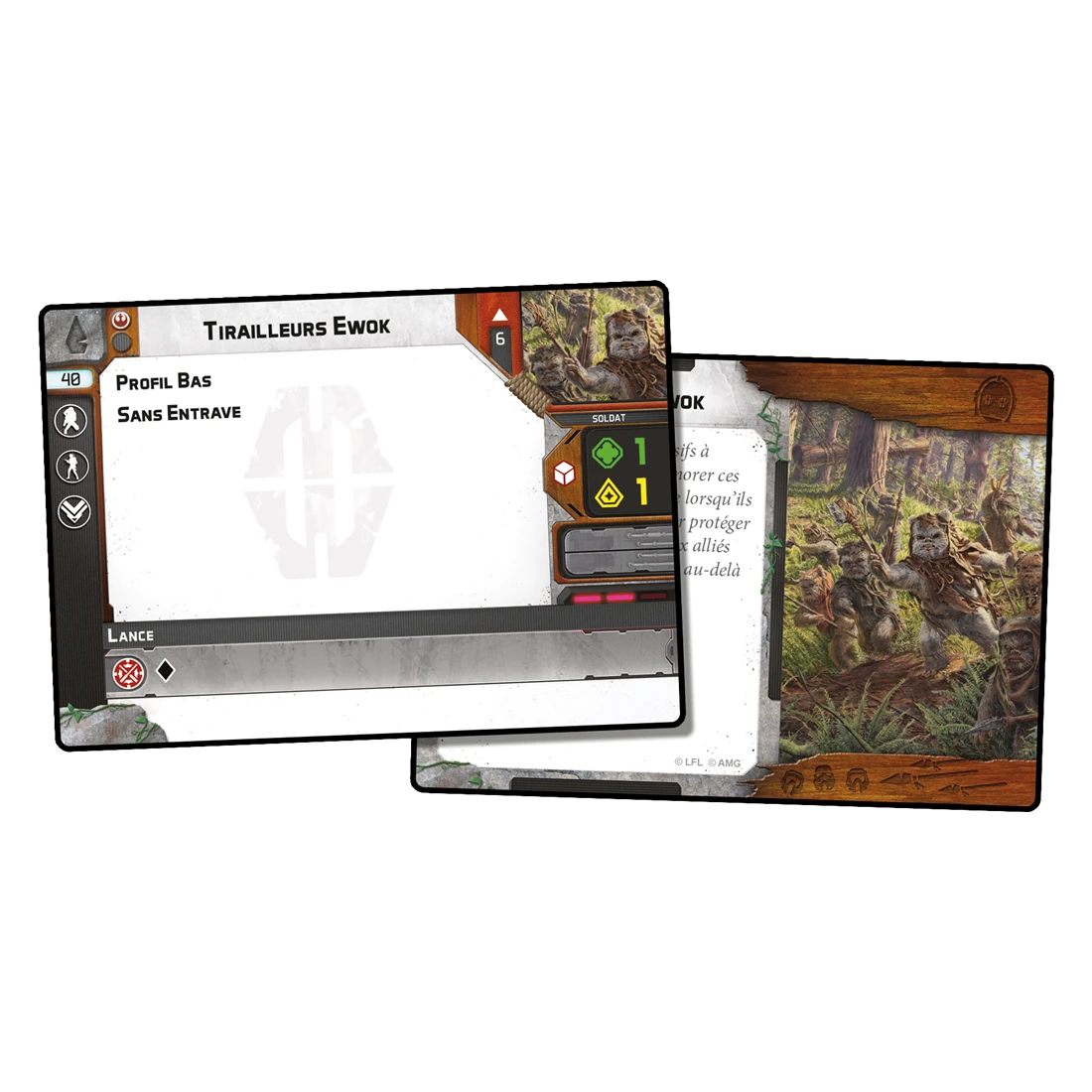 Star Wars : Légion - Guerriers Ewok - Extension D'Unité - Atomic Mass Games 8 Star Wars : Légion - Guerriers Ewok - Extension D'Unité - Atomic Mass Games – Image 6