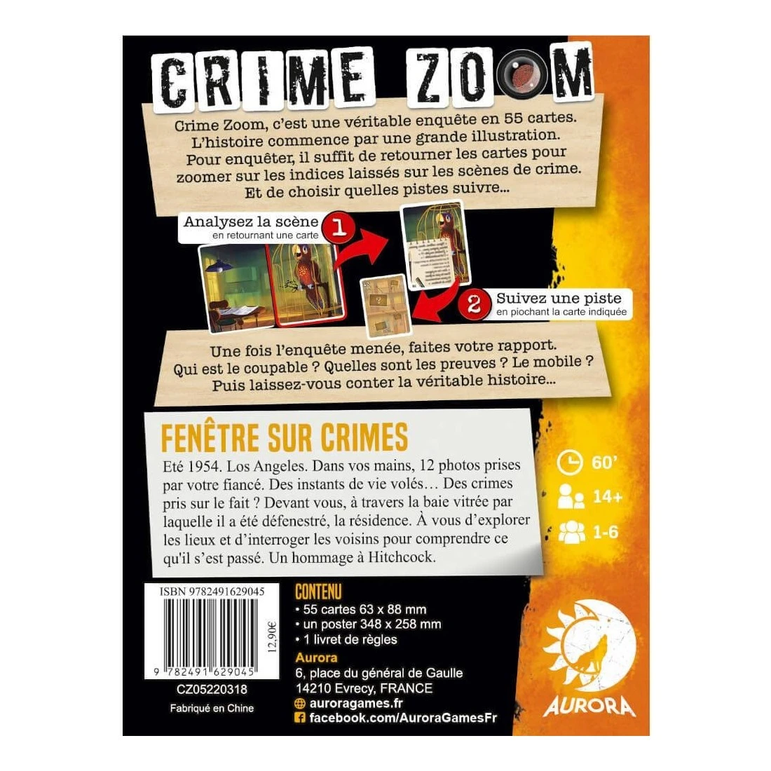 Crime Zoom - Fenêtres Sur Crimes - Aurora 4 Crime Zoom - Fenêtres Sur Crimes - Aurora – Image 2