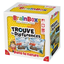 BrainBox : Trouve Les Différences : Dans La Nature - Bezzerwizzer -Les Amis Ludiques Soldes bezzerwizzer brainbox trouve les differences dans la nature 5025822133670 2
