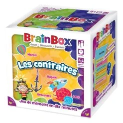 BrainBox : Les Contraires - Refresh - Bezzerwizzer Studio -Les Amis Ludiques Soldes bezzerwizzer studio brainbox les contraires refresh 5025822133281 3