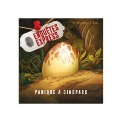 Enquetes Express : Dino Park - Blam Editions -Les Amis Ludiques Soldes blam editions enquetes express dino park 3770005767532 2