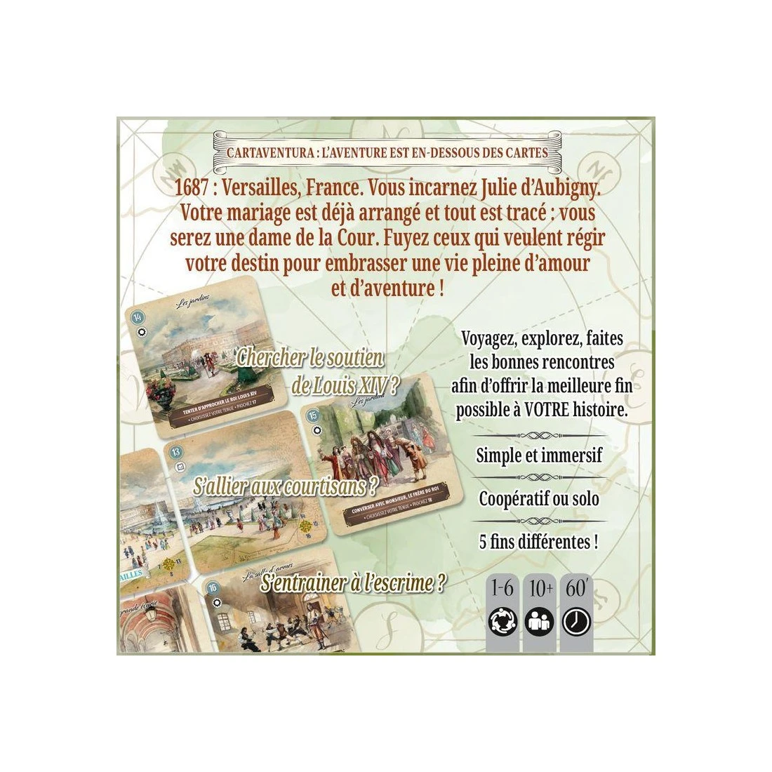 Jeu Cartaventura : Versailles - Blam 16 Jeu Cartaventura : Versailles - Blam – Image 14