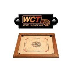 Carrom Wct Ellora 70cm Acacia - Carrom Art -Les Amis Ludiques Soldes carrom art carrom wct ellora 70cm acacia 3760153500020 1