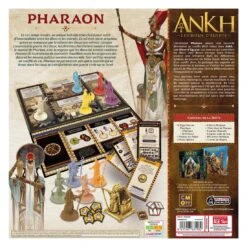 Extension Pharaon - Ankh : Les Dieux D'Egypte - Cool Mini Or Not -Les Amis Ludiques Soldes cmon extension pharaon ankh les dieux d egypte 8435407635982 2