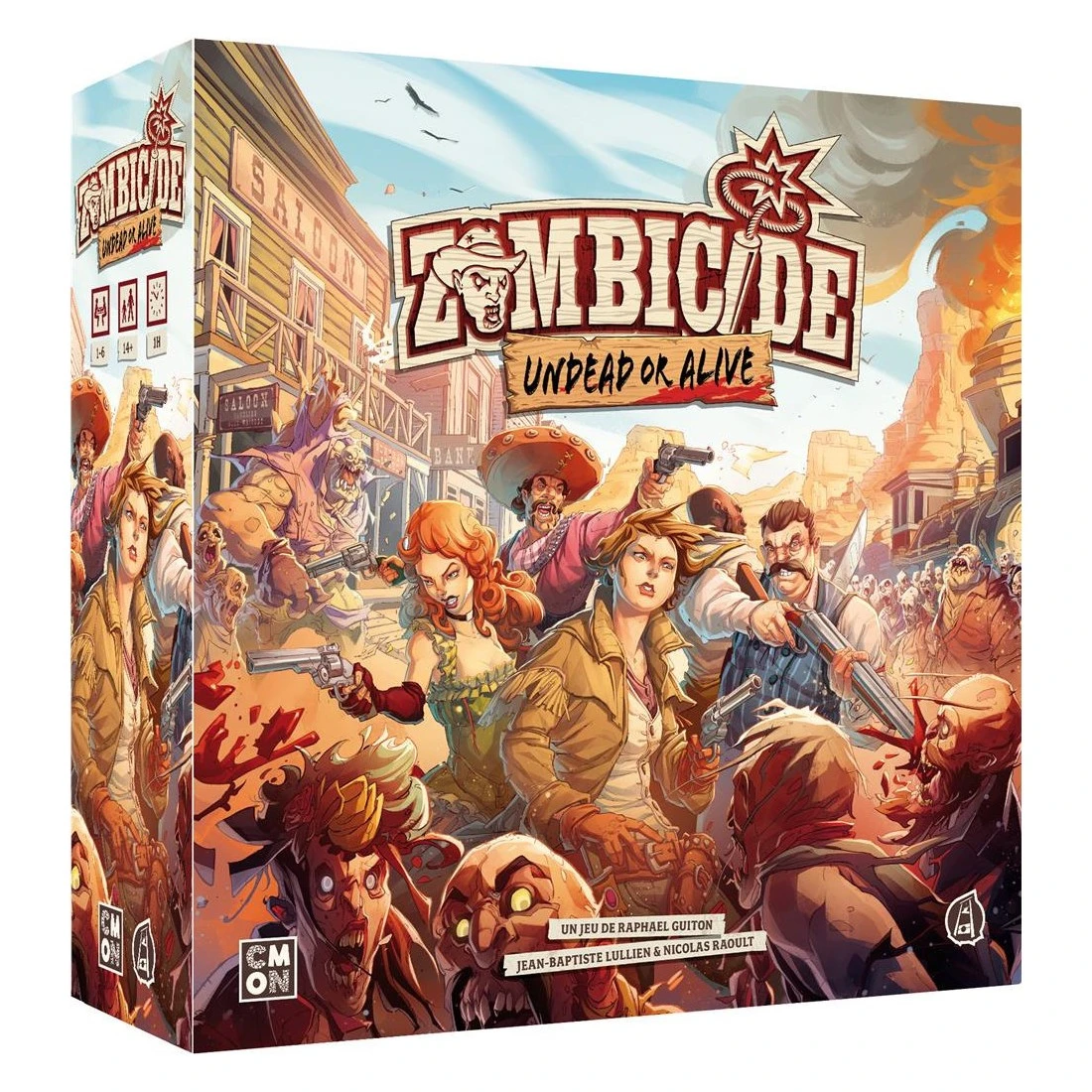 Zombicide - Undead Or Alive - Cmon 3 Zombicide - Undead Or Alive - Cmon