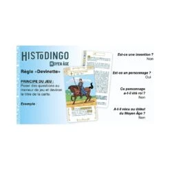 Histodingo : Moyen-Âge - Cocktail Games -Les Amis Ludiques Soldes cocktail games histodingo moyen age 3760052142987 4