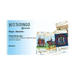 Histodingo : Moyen-Âge - Cocktail Games -Les Amis Ludiques Soldes cocktail games histodingo moyen age 3760052142987 5