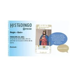 Histodingo : Moyen-Âge - Cocktail Games -Les Amis Ludiques Soldes cocktail games histodingo moyen age 3760052142987 8