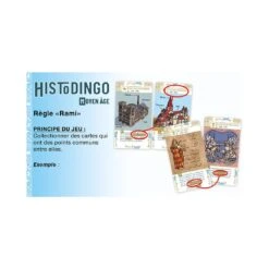Histodingo : Moyen-Âge - Cocktail Games -Les Amis Ludiques Soldes cocktail games histodingo moyen age 3760052142987 9