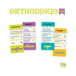 Orthodingo CE2 - Jeu Sur L'orthographe - Cocktail Games -Les Amis Ludiques Soldes cocktail games orthodingo ce2 jeu sur l orthographe 3760052143083 2