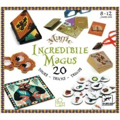 Coffret 20 Tours De Magie Incredible Magus Dès 8 Ans - Djeco -Les Amis Ludiques Soldes djeco coffret 20 tours de magie incredible magus des 8 ans 3070900099630 2