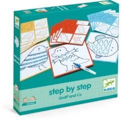 Dessiner Pas à Pas - Graff' And Co - Djeco