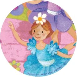 Puzzle Silhouette - La Ballerine à  La Fleur - 36 Pcs - DJ07227 - Djeco -Les Amis Ludiques Soldes djeco dj07227 puzzle silhouette la ballerine a la fleur 36 pcs 3070900072275 3