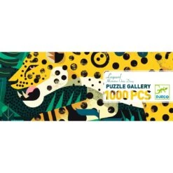 DJ07645 - Puzzle Gallery - Leopard - 1000 Pcs - Djeco -Les Amis Ludiques Soldes djeco dj07645 puzzle gallery leopard 1000 pcs 3070900076457 2