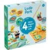 Jeu éducatif Bois - LudoPark - 4 Games - DJ01698 - Djeco -Les Amis Ludiques Soldes djeco jeu a ducatif bois ludopark 4 games dj01698 3070900016989