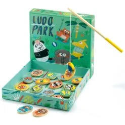Jeu éducatif Bois - LudoPark - 4 Games - DJ01698 - Djeco -Les Amis Ludiques Soldes djeco jeu a ducatif bois ludopark 4 games dj01698 3070900016989 4