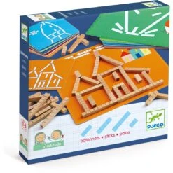 DJ08356 - Jeu éducatif - Eduludo Bâtonnets - Djeco
