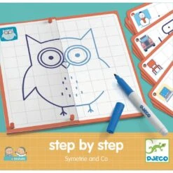 Jeu Ã©ducatif - Step By Step Symetrie And Co - DJ08325 - Djeco -Les Amis Ludiques Soldes djeco jeu a ducatif step by step symetrie and co dj08325 3070900083257 2