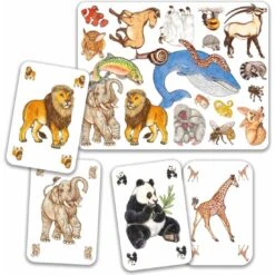 Jeu D'observation Et De Rapidité Zanimatch - Djeco -Les Amis Ludiques Soldes djeco jeu d observation et de rapidite zanimatch 3070900051539 3