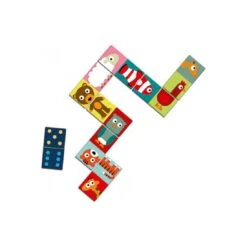 Jeu De Domino Animo-puzzle - Djeco -Les Amis Ludiques Soldes djeco jeu de domino animo puzzle 3070900081659 3