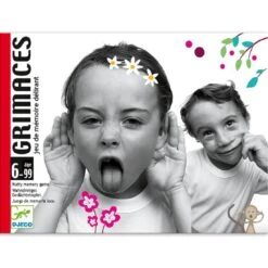 Jeu De Mémoire Grimaces - Djeco -Les Amis Ludiques Soldes djeco jeu de memoire grimaces 3070900051690 2