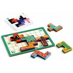 Jeu De Patience Pentanimo - Djeco -Les Amis Ludiques Soldes djeco jeu de patience pentanimo 3070900085787 1