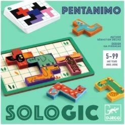Jeu De Patience Pentanimo - Djeco -Les Amis Ludiques Soldes djeco jeu de patience pentanimo 3070900085787 3