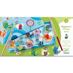 Jeu De Pêche Aimantée - Fishing Duck - Djeco -Les Amis Ludiques Soldes djeco jeu de peche aimantee fishing duck 3070900016545 2