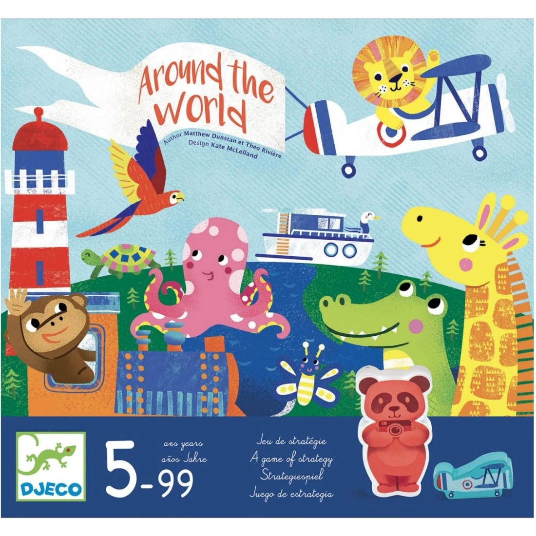 Jeu De Société - Around The World - DJ08598 - Djeco 4 Jeu De Société - Around The World - DJ08598 - Djeco – Image 2