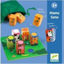 Jeu Memo Sono - Djeco -Les Amis Ludiques Soldes djeco jeu memo sono 3070900082601 2