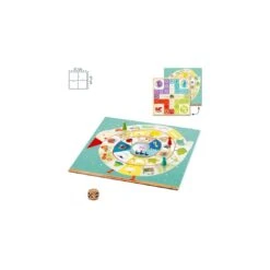 Jeux De L'oie Et Des Petits Chevaux Ludo And Co Junior - Djeco -Les Amis Ludiques Soldes djeco jeux de l oie et des petits chevaux ludo and co junior 3070900052260 3
