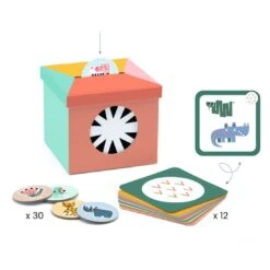 Kioukoi Jeu De Tri Les Animaux - Djeco -Les Amis Ludiques Soldes djeco kioukoi jeu de tri les animaux 3070900081451 2