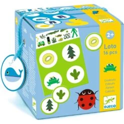 Mémo, Loto, Domino Loto Couleurs - DJ08128 - Djeco