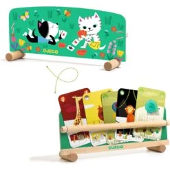 Porte-Cartes à Poser - Djeco -Les Amis Ludiques Soldes djeco porte cartes a poser 3070900050907 4