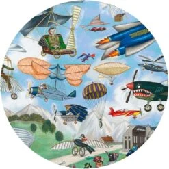 Puzzle 200 Pièces : Puzzle Observation : Aéro Club - Djeco -Les Amis Ludiques Soldes djeco puzzle 200 pieces puzzle observation aero club 3070900074514 4