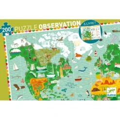 Puzzle 200 Pièces - Puzzle Observation : Les Monuments Du Monde - Djeco -Les Amis Ludiques Soldes djeco puzzle 200 pieces puzzle observation les monuments du monde 3070900074125 5