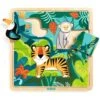 Puzzle Cadre 15 Pièces : Puzzlo Jungle - Djeco -Les Amis Ludiques Soldes djeco puzzle cadre 15 pieces puzzlo jungle 3070900018105