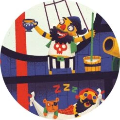 Puzzle Geant : Le Bateau Des Pirates – 36 Pièces - Djeco -Les Amis Ludiques Soldes djeco puzzle geant le bateau des pirates 36 pieces 3070900071292 3