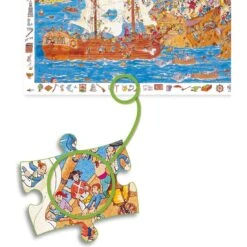 Puzzle Observation - Les Pirates - 100 Pcs - Fsc Mix - DJ07506 - Djeco -Les Amis Ludiques Soldes djeco puzzle observation les pirates 100 pcs fsc mix dj07506 3070900075061 3