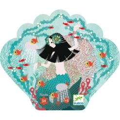 Puzzle Silhouette - Paradis Aquatique - 54 Pièces - Djeco -Les Amis Ludiques Soldes djeco puzzle silhouette paradis aquatique 54 pieces 3070900072428 2