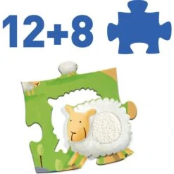 Puzzle Tactilo Ferme Enfant - 20 Pièces - Djeco -Les Amis Ludiques Soldes djeco puzzle tactilo ferme enfant 20 pieces 3070900071179 2