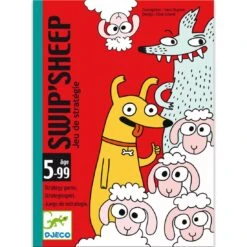Swip'Sheep - Jeu De Stratégie 5 Ans + - Djeco -Les Amis Ludiques Soldes djeco swip sheep jeu de strategie 5 ans 3070900051454 1